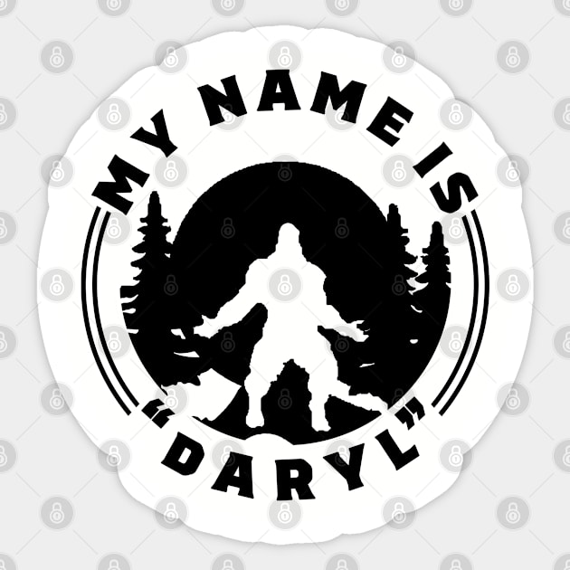 My Name Is "Daryl" Sticker by RKP'sTees